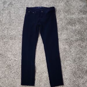 Ralph Lauren Corduroy Dark Blue Skinny Jeans